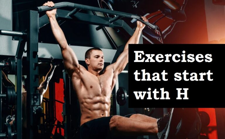10 Exercises that start with H (How to, Muscles Worked, Calorie Burn)