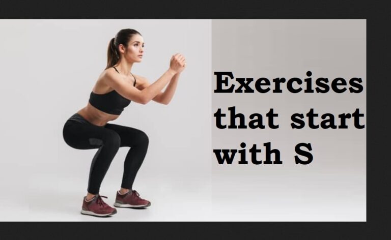 15 Exercises that start with S (How to, Muscles Worked, Calorie Burn)